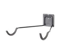 Single Bike Rack Wall Mount by Delta Cycle - Horizontal Bicycle Rack, Heavy Duty Hanger Hook Design Provides Easy Storage Access Installation - Mount Holds Up to 50 lbs