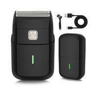 Single BladesCordless Electric Shaver with USB Fast Charging Travel-Ready for Home & Outdoor Grooming Portable Cordless Shaver Efficient Reciprocating