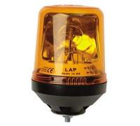 Single Bolt Mount Tractor Digger Emergency Rotating Flashing Amber Beacon R65