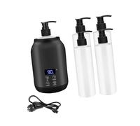 Single Bottle Massage Oil Heater,Lotion Bottle Warmer Dispenser,Portable,Small,Essential Oil Bottle Heater,Massage Oil Warmer, Black
