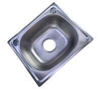 Single Bowl Dish Washing Sink Stainless Steels Square Kitchen Sinks Dishwashing Pool Hand Wash Basin Enduring Single Bowl Dish Washing Dishwashing Balcony Square