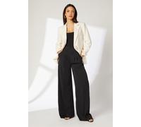 Single Breasted Collared Blazer Principles Ivory 14