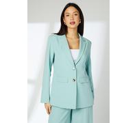Single Breasted Pocket detail Blazer Principles Teal 10