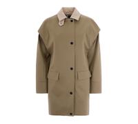 Single-breasted Trench Coat - female - Patrizia Pepe - Single-Breasted Coats - Beige - S - Coats S