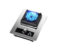 Single Burner Gas Stove,automatic Ignition Stainless Steel Table,portable Camping NG/LPG Gas Stove,for Campsites Hunting Lodges Cabins 5.2kw(NG)