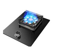 Single-burner Gas Stove,built-in Tabletop Single-burner Stove,NG/LPG Suitable with Automatic Flameout Protection,for Home Party Picnic(NG)