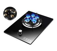 Single Burner Gas Stove for Home Kitchen, Desktop/Embedded with Flame Failure Protection and Easy Clean, Energy Class A