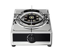Single Burner Gas Stove,High Pressure Single Propane Burner,Countertop Cooking Stove Range Commercial Stainless Steel Gas Stock Pot(NG)
