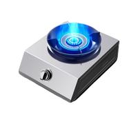 Single-burner Gas Stove,low-pressure Double-ring Nozzle Stainless Steel Stove,desktop 5.2kw with Child Lock,suitable for Family Gatherings and Picnics(LPG)