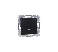 Single button real with backlight Simon 54 DP1L.01/49