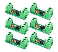 Single Channel Optocoupler Isolation Board 6Pcs, 3000V Insulation Supports 3-5V In 1.8-24V Out, Practical Module For Arduino PLC Signal Anti-interference Protection(12V)