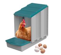 Single Chicken Nest Box | Poultry Nest - Outdoor chicken coop,For Poultry farmers, Homeowners, Backyard, Farm, Home, Garden, Mobile Hutch, Breeding House, Estate