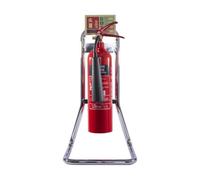 Single Chrome Extinguisher Stand - Ultrafire