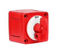 Single Circuit Switch M-Series Mini 12-48V 100-300A RV Car Boat Battery Selector Isolator Disconnect Switches 1Pcs(Not With Keyhole)