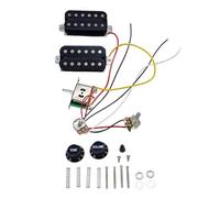 Single Coil HH Guitar Pickups Kits With 1 Volumes 1 Tone 5 Way Switches And Prewired Wiring Harness For Sound