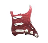 Single Coil Loaded Prewired Single Coil SSS Electric Guitar Pickguard Pickup Back Shroud For FD ST Electric Guitarra