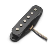 Single Coil Pickup Alnico 3 Staggered Magnetic Column Pickup Fiber Cardboard Wire Clip With Shell For ST Electric Guitar(Bridge)