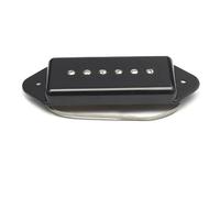 Single coil pickup dog ear guitar alnico5 pickup aluminum nickel cobalt traditional retro tone Electric Guitar Parts Pickup(Black 52mm)