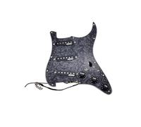 Single Coil Pickup Pickguard 7 Voices Prewired Pickguard Harness Guitar Pickup WVS 60's Alnico5 SSS Single Coil Pickup(L)