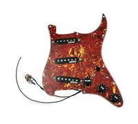 Single Coil Pickup Pickguard 7 Voices Prewired Pickguard Harness Guitar Pickup WVS 60's Alnico5 SSS Single Coil Pickup(F)