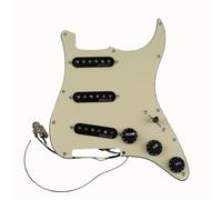 Single Coil Pickup Pickguard 7 Voices Prewired Pickguard Harness Guitar Pickup WVS 60's Alnico5 SSS Single Coil Pickup(C)