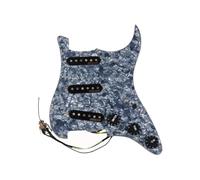 Single Coil Pickup Pickguard 7 Voices Prewired Pickguard Harness Guitar Pickup WVS 60's Alnico5 SSS Single Coil Pickup(K)