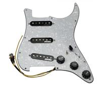 Single Coil Pickup Pickguard 7 Voices Prewired Pickguard Harness Guitar Pickup WVS 60's Alnico5 SSS Single Coil Pickup(T)