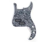 Single Coil Pickup Pickguard Electric Guitar Prewired Loaded Pickguard 4-String PB P Bass Plate With Pickup For 4 Strings P Bass(A)