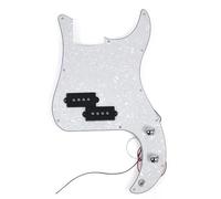 Single Coil Pickup Pickguard Electric Guitar Prewired Loaded Pickguard 4-String PB P Bass Plate With Pickup For 4 Strings P Bass(D)