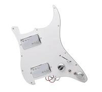 Single Coil Pickup Pickguard HH Brass Cover Two Humbucker Coil Spliting Electric Guitar Pickguard LP Humbucker Loaded Prewired Scratchplate