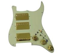 Single Coil Pickup Pickguard Prewired Loaded ST Pickguard With Kill Converter Coil Split Humbucker Alnico 5 Pickups 11 Hole For Guitar(C)