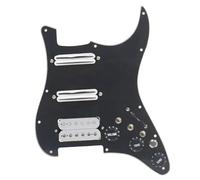 Single Coil Pickup Pickguard ST Guitar SSH Coil Splitting Prewired Pickguard Two Humbucker And One Humbucker 9K/9K/15K +Silence Converter(G)
