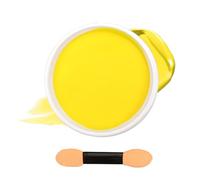 Single Color Oil-Based Face & Body Paint with Dual-Ended Sponge Applicator, High Pigment Professional Makeup for Adults, Easy Removal for Halloween Cosplay Festival Theatre SFX Stage