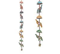 Single Colorful Decorative Indian Door Hanging 5 Fabric Elephant String for Indian Traditional Festival Decoration Home Wall Temple Bedroom Kid Room Home Party Décor Gifting Idea (Size:-34"/2.80 Feet)