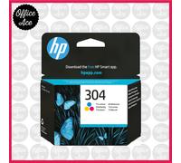 Single Colour Genuine HP 304 Ink Cartridge - HP AMP 100-130