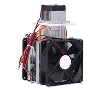 Single Cooler Semiconductor Refrigeration System 12V 72W DIY Rapid Cooling Metal Plastic XD-68 Experiment Refrigerator