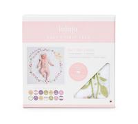 Single Cotton Swaddle & Cards Gift Set- Isn't she Lovely Lulujo Multi One Size