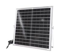 Single Crystal 20W 12V Solars Panels with Long Cable
