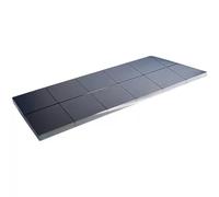 Single Crystal Silicon Wafer Pack of 10 - P-Type <100> SEM Optical Substrate for Advanced Analysis and Testing(8x8 mm)