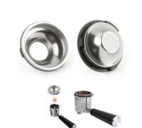 Single Cup Filter Basket for Ninja Luxe Cafe ES601 ES701，54MM Stainless Steel Pressurized Design Porous Filter Coffee Compatible with Ninja Luxe Coffee Filter Accessories