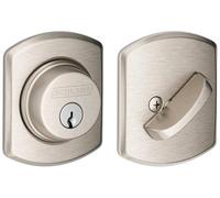 Single Cylinder Deadbolt with Greenwich Trim, Satin Nickel (B60 N GRW 619)