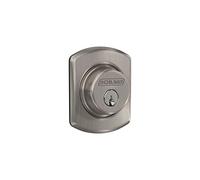 Single Cylinder Deadbolt with Greenwich Trim, Satin Nickel (B60 N GRW 619)