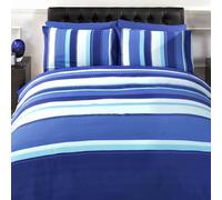 (Single) Detroit Duvet Set in Blue
