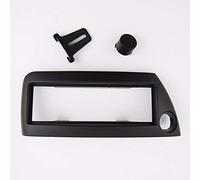 Single Din Car Facia Fit For Ford Ka 1996-2008 (Left Wheel) Radio DVD Stereo CD Panel Dash Kit Trim Fascia Plate Frame Bezel Console Radio Kit (Color Name : Black)