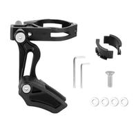 Single Disc Chain Guide Mountain Bike Chain Catcher Guard Chains Frame Protector for Most Road Mountain Bikes Metal Bed Bracket Vertical Adjustable Plate