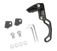 Single Disc Chain Guide Mountain Bike Chain Catcher Guard Chains Frame Protector for Most Road Mountain Bikes Metal Bed Bracket Vertical Adjustable Plate