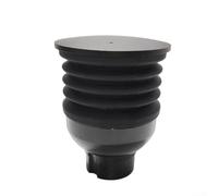 Single Dose for Hopper for Coffee Grinder with Silicone Bellow - Blow Out Residual Grounds for Eureka Mignon for Atom for baratza for Encore - 140g Capacity Black Cleaning Tool(Black)
