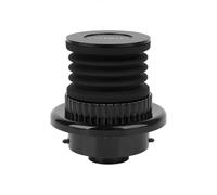 Single Dose Hopper Advanced Add-On with Silicone Bellow and Aluminum Lid Compatible with Breville Espresso Machine with baffle, Black