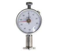 Single/Double Needles Shore A C D Hardness Tetser Portable Durometer For Vulcanized Rubber Silicone Tire Plastic Products(LX-C-2)