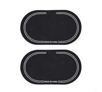 Single Double Pedal Bass Drum Patch Drumhead Protection Pad Percussion Accessory to Prevent Pedal Fatigue and Enhance Attack Response (D)